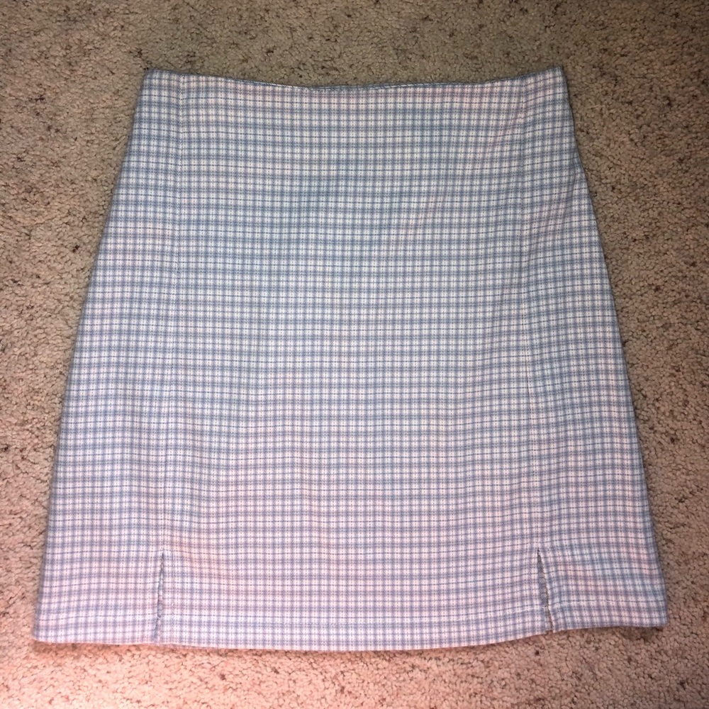 Brandy melville plaid skirt